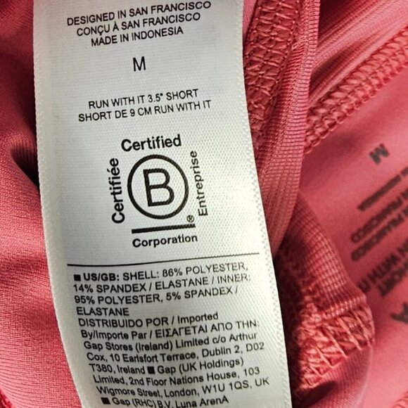 Athleta Womens Run With It 3.5" Short, Lined, Athletic, Running, Gym, Size M - Picture 2 of 8